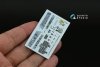 Quinta Studio QDS+48409 Su-17UM3 3D-Printed & coloured Interior on decal paper (Hobby Boss) (Small version) (with 3D-printed resin parts) 1/48